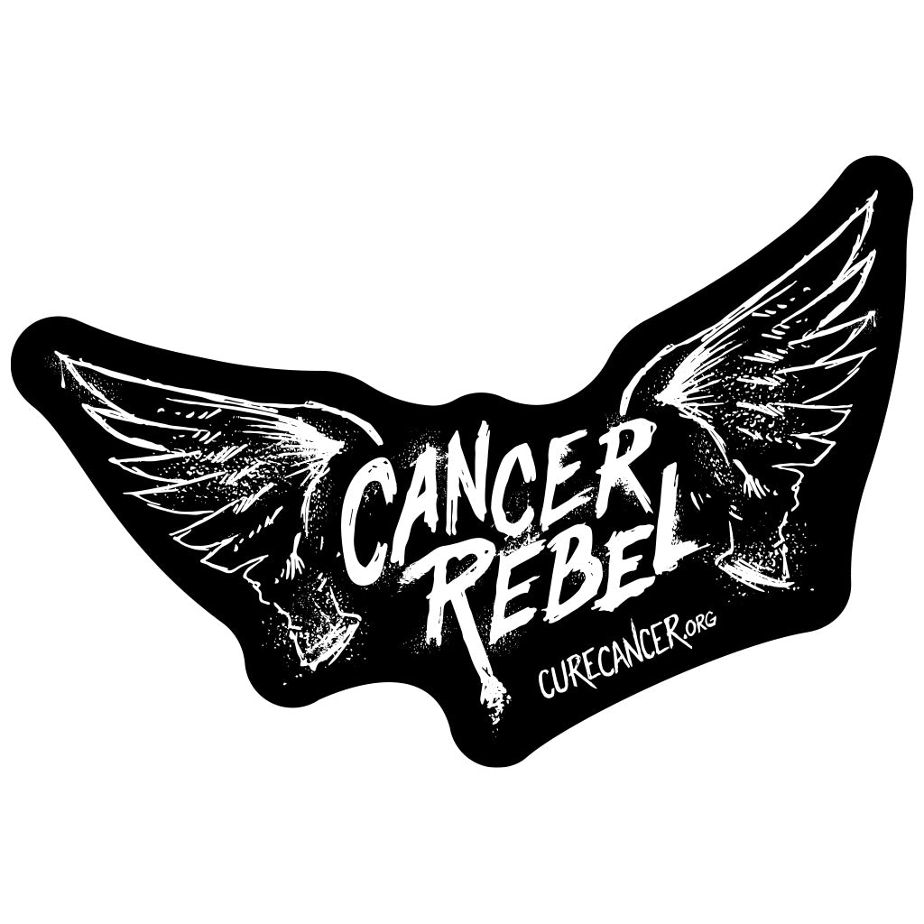 Cancer Rebel Window Decal